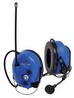 46F839 Electronic Ear Muff, 25dB, Blue
