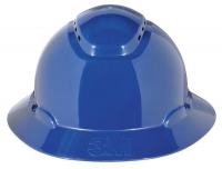 46G050 Hard Hat, Full Brim, 4pt. Ratchet, Navy