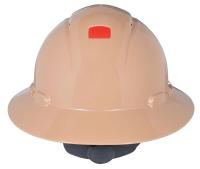 46G062 Hard Hat, Full Brim, 4pt. Ratchet, Tan