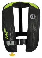 46G121 Inflatable Vest, Green/Black, Cordura, Univ