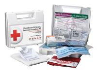 46G229 First Aid Kit, BBP, 1 Person, Plastic