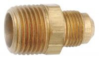 46M515 Male Connector, 1/2 In, Low Lead Brass