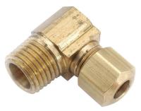 46M546 Male Elbow, 3/8 In, Low Lead Brass