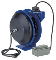 46V014 Reel, 12/3, 35 Ft, w/Cord &amp; GFCI Receptacle