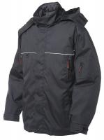 46W024 Parka, Insulated, Black, S