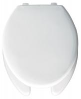 46W157 Toilet Seat, Open, Plastic, 17-11/16 In