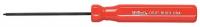 46W364 Ball Hex Driver, 7/64 in, 6 in L, Black