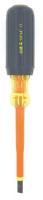 46W419 Insulated Screwdriver, Slotted, 1/4 x8-1/4