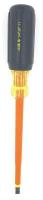 46W421 Insulated Screwdriver, Slotted, 1/4x10-1/4