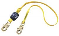 46W439 Lanyard, 1 Leg, Polyester, Yellow