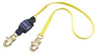 46W448 Lanyard, 1 Leg, Polyester, Yellow