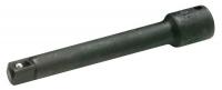 46W489 Impact Extension, 1/4 in Dr, 3 in, Black