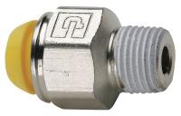 48A455 Male Connector, 1/8 In, Tube x NPT, PK10