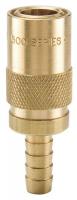 48C201 Straight Coupler, Brass