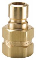 48C213 Nipple, 1/8-27, Brass