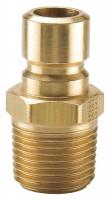 48C246 Nipple, 1/2-14, Brass