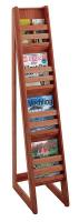 48J255 Magazine Floor Display, Cherry