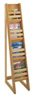 48J256 Magazine Floor Display, Natural