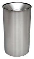 48L071 Indoor Waste Receptacle, SS, 33 gal.
