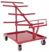 48L082 Wire Cart, 8 Shelves, 800 Lb Capacity