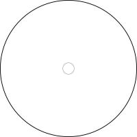 48W883 Phase Disc, Silver, Round, 3In