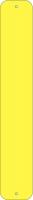 48W904 Visibility Strip, Yellow, Oblong, 12 x 2In