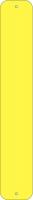 48X110 Visibility Strip, Yellow, Oblong, 12 x 2In