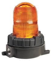 48Z701 Warning Light, Strobe, Amber, 120VAC