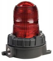 48Z704 Warning Light, Strobe, Red, 12-24VDC