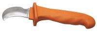 49C233 Insulated Skinning Knife, Curved, 8-3/4 in