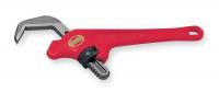 4A504 Offset Pipe Wrench, Cast Iron, 9-1/2 in. L