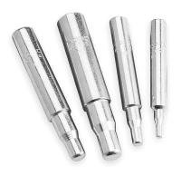 4A523 Swaging Tool Set, 4 PC, 1/4-5/8 In Cap