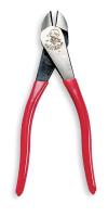 4A839 Diagonal Cut Plier, 8 In, Curved Handles