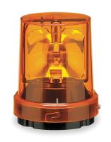 4A962 Warning Light, Incandescent, Amber, 120VAC