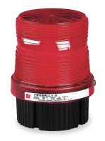4A963 Warning Light, Strobe Tube, Red, 120VAC