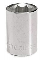 3ZY99 Socket, 3/8 Dr, 5/16 In, 8 Pt