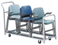 4ACR2 Fldng/Stacked Chr Cart, 32 Chairs, 300 lb.