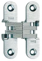 4ACV9 Hinge, Invisible, Satin Chrome, 2 3/4 In