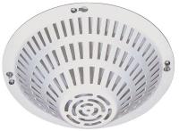 4AFY6 Smoke Detector Guard, Steel, 9 In D