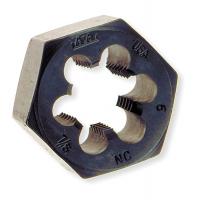 4ALC6 Hex Rethreading Pipe Die, Steel, 1/4, 18