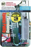 4AUX1 Putty, Plumbing Epoxy, 1.3 Oz Pkg, Gray