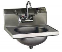 4AVG8 Hand Sink, Single Bowl, 18 7/8 In Length