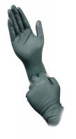 4AXN8 Disposable Gloves, Nitrile, S, Green, PK50