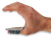 4AZD3 Thumb Guard, Grain Leather Cowhide, L, PK10