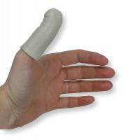 4AZF3 Thumb Guard, Grain Leather Cowhide, L, PK10