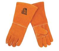 4AZG2 Welding Gloves, Stick, L, 18 In. L, Wing, PR