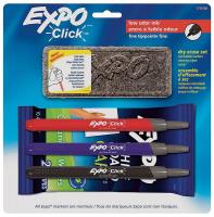 4AZJ5 Dry Erase Marker, Fine, Starter Kit