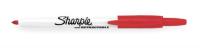 4AZL7 Permanent Marker, Fine, Red, PK12