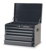4BY38 Tool Chest, 5 Dr, Blk, 27 In, Ball Bearing