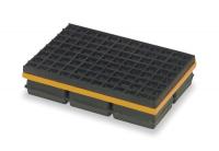 2LVP6 Vibration Isolation Pad, 10x12x1 1/4 In